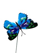 Штекер «Бабочка Бербер», 14.5×10.5 см/25 см, набор 12 шт., МИКС  (артикул 10245561)  большой выбор товаров оптом и в розницу по низким ценам с доставкой