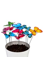 Штекер «Бабочка Бербер», 14.5×10.5 см/25 см, набор 12 шт., МИКС  (артикул 10245561)  большой выбор товаров оптом и в розницу по низким ценам с доставкой