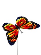 Штекер «Бабочка Альпина», 21×22 см/42 см, набор 4 шт., МИКС  (артикул 10245563)  большой выбор товаров оптом и в розницу по низким ценам с доставкой