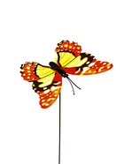 Штекер «Бабочка Атрис», 7×7 см/30 см, набор 15 шт., МИКС, Greengo  (артикул 10245568)  большой выбор товаров оптом и в розницу по низким ценам с доставкой