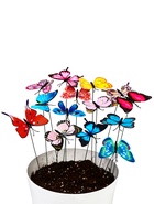 Штекер «Бабочка Вайлет», 7×8 см/25 см, набор 10 шт., МИКС  (артикул 10245569)  большой выбор товаров оптом и в розницу по низким ценам с доставкой