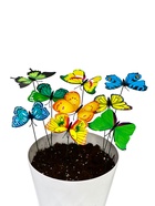 Штекер «Бабочка Октавия», 8×10 см/25 см, набор 10 шт., МИКС  (артикул 10245571)  большой выбор товаров оптом и в розницу по низким ценам с доставкой