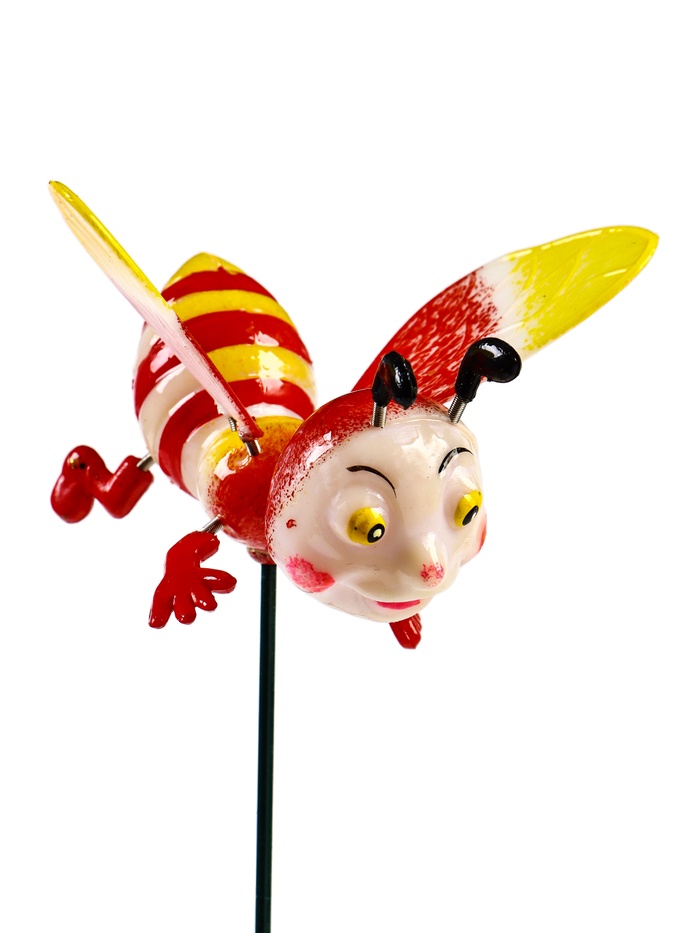Штекер «Веселая пчелка», 40 см, набор 2 шт., МИКС - Фото 1
