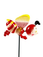 Штекер «Веселая пчелка», 40 см, набор 2 шт., МИКС  (артикул 10245574)  большой выбор товаров оптом и в розницу по низким ценам с доставкой