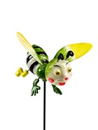 Штекер «Веселая пчелка», 40 см, набор 2 шт., МИКС  (артикул 10245574)  большой выбор товаров оптом и в розницу по низким ценам с доставкой