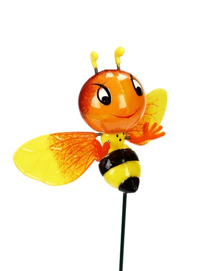 Штекер «Пчелка Жужа», 10×14 см/40 см, набор 2 шт., МИКС