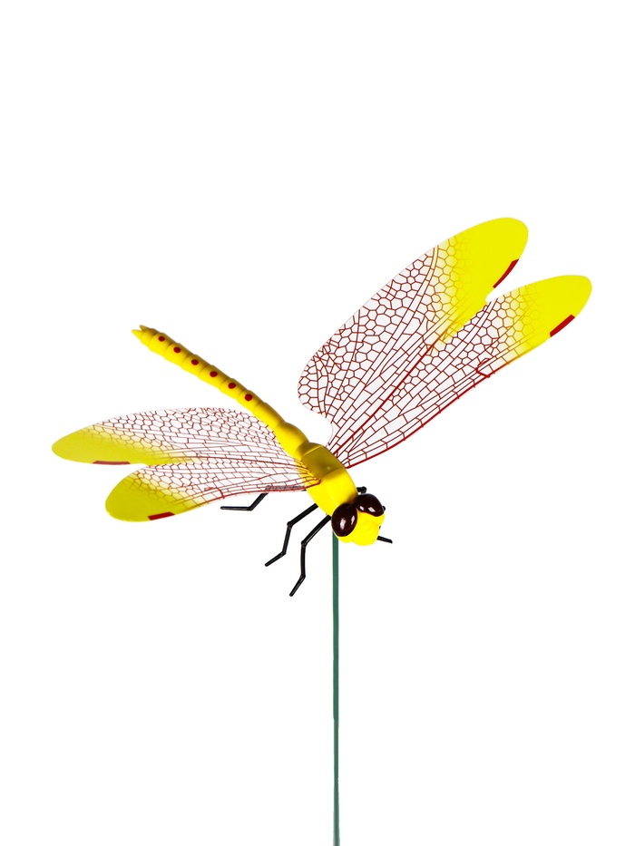 Штекер «Стрекоза Сенди», 14×9 см/45 см, набор 6 шт., МИКС - Фото 1