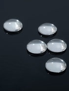 Кабошон стекло, круг 10 мм (набор 5 шт.), цвет прозрачный - Фото 3