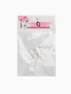 Кабошон стекло, круг 10 мм (набор 5 шт.), цвет прозрачный - Фото 4