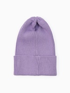 Шапка детская MINAKU, лавандовая, размер 48-52 (3-5 лет) - Фото 5