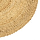 Ковёр из джута круглый базовый Ethnic, размер 90 см - Фото 4