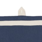 Набор полотенец саржевого плетения Essential, размер 50х70, 2 шт, цвет тёмно-синий - Фото 4