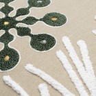 Подушка декоративная с вышивкой Snow flakes  New year Essential, размер 45х45 см - Фото 10