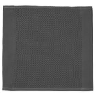 Полотенце для лица вафельное темно-серого цвета Essential, размер 30х30 см - Фото 2