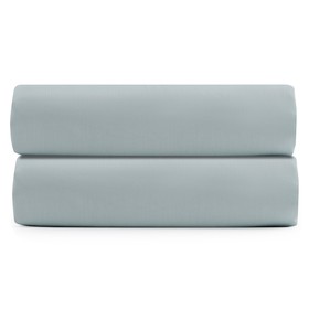 Простыня на резинке Essential, размер 180х200 см, цвет голубой