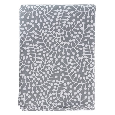 Скатерть серого цвета с принтом Scandinavian touch, 170х170 см