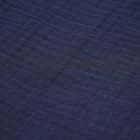 Халат Essential, многослойный муслин, размер L, цвет тёмно-синий - Фото 10