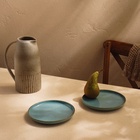 Тарелки SL Home «Аззура», d=18 см, набор 2 шт., фарфор, бирюзовые - Фото 5