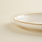 Тарелки SL Home «Леггеро», d=20.3 см, набор 2 шт., фарфор, бежевые - Фото 2