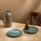 Тарелки SL Home «Аззура», d=20.3 см, набор 2 шт., фарфор, бирюзовые - Фото 5