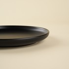 Тарелки SL Home «Дарк», d=20.3 см, набор 2 шт., фарфор, чёрные - Фото 4