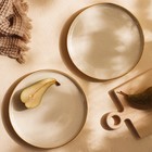 Тарелки SL Home «Леггеро», d=25.5 см, набор 2 шт., фарфор, бежевые - Фото 7
