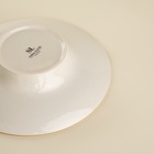 Тарелки для пасты SL Home «Леггеро», 160 мл, d=21.8 см, набор 2 шт., фарфор, бежевые - Фото 4