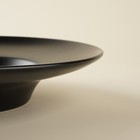 Тарелки для пасты SL Home «Дарк», 160 мл, d=21.8 см, набор 2 шт., фарфор, чёрные - Фото 3