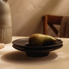 Тарелки для пасты SL Home «Дарк», 160 мл, d=21.8 см, набор 2 шт., фарфор, чёрные - Фото 6