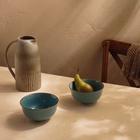 Салатники SL Home «Аззура», 750 мл, d=15 см, набор 2 шт., фарфор, голубые - Фото 5