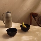 Салатники SL Home «Дарк», 750 мл, d=15 см, набор 2 шт., фарфор, чёрные - Фото 5