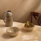 Салатники SL Home «Леггеро», 1.2 л, d=18.5 см, набор 2 шт., фарфор, бежевые - Фото 5