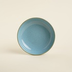 Набор мисок фарфоровых SL Home «Аззура», 1.2 л, d=18.5 см, голубой - Фото 2