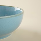 Набор мисок фарфоровых SL Home «Аззура», 1.2 л, d=18.5 см, голубой - Фото 3