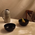 Салатники SL Home «Дарк», 1.2 л, d=18.5 см, набор 2 шт., фарфор, чёрные - Фото 5