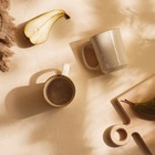 Набор кружек SL Home «Леггеро», 400 мл, набор 2 шт., фарфор, бежевый - Фото 5