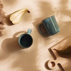 Кружки SL Home «Аззура», 400 мл, набор 2 шт., фарфор, голубые - Фото 5