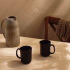 Кружки SL Home «Дарк», 400 мл, набор 2 шт., фарфор, чёрные - Фото 4