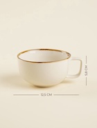 Чайная пара SL Home «Леггеро», 280 мл, блюдце d=14 см, фарфор, бежевая - Фото 3