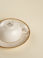 Чайная пара SL Home «Леггеро», 280 мл, блюдце d=14 см, фарфор, бежевая - Фото 5