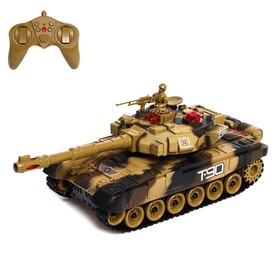 УЦЕНКА Танк радиоуправляемый Т90 Автоград, с аккумулятором, световые и звуковые эффекты, цвет МИКС 10265914