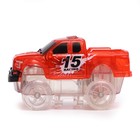 Автотрек Flash Track, гибкий, светится в темноте, 49 деталей, уценка - Фото 5