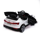 Электромобиль AUDI e-tron Sportback, EVA колёса, кожаное сидение, цвет МИКС, уценка (нет лобового стекла) - Фото 4