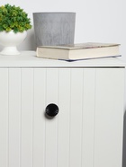 Ручка-кнопка CAPPIO, d=36 мм, цвет черный - фото 65409961