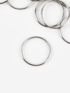 Кольцо для бретелей, металлическое, 20 мм, цвет серебряный - Фото 2