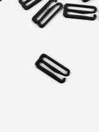 Крючок для бретелей, металлический, 20 мм, чёрный - Фото 2