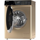 Стиральная машина HIBERG i-DDQ9 - 712 G, класс А+++, 1200 об/мин, до 7 кг, золотистая - фото 51503097