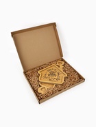 Подарочный набор менажниц деревянных «Домашние мелочи», 2 шт. домик 24×21 см, менажница 40×12.3 см - Фото 8