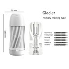 Мастурбатор GALAKU CUP  Glacier, с вибрацией, 20 режимов,  ЗУ USB, белый - Фото 2