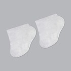 Носочки для парафинотерапии, нетканый материал, одноразовые, ONE SIZE, цвет белый - Фото 4